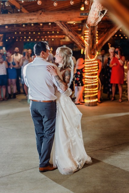 First dance at Bull River Guest Ranch